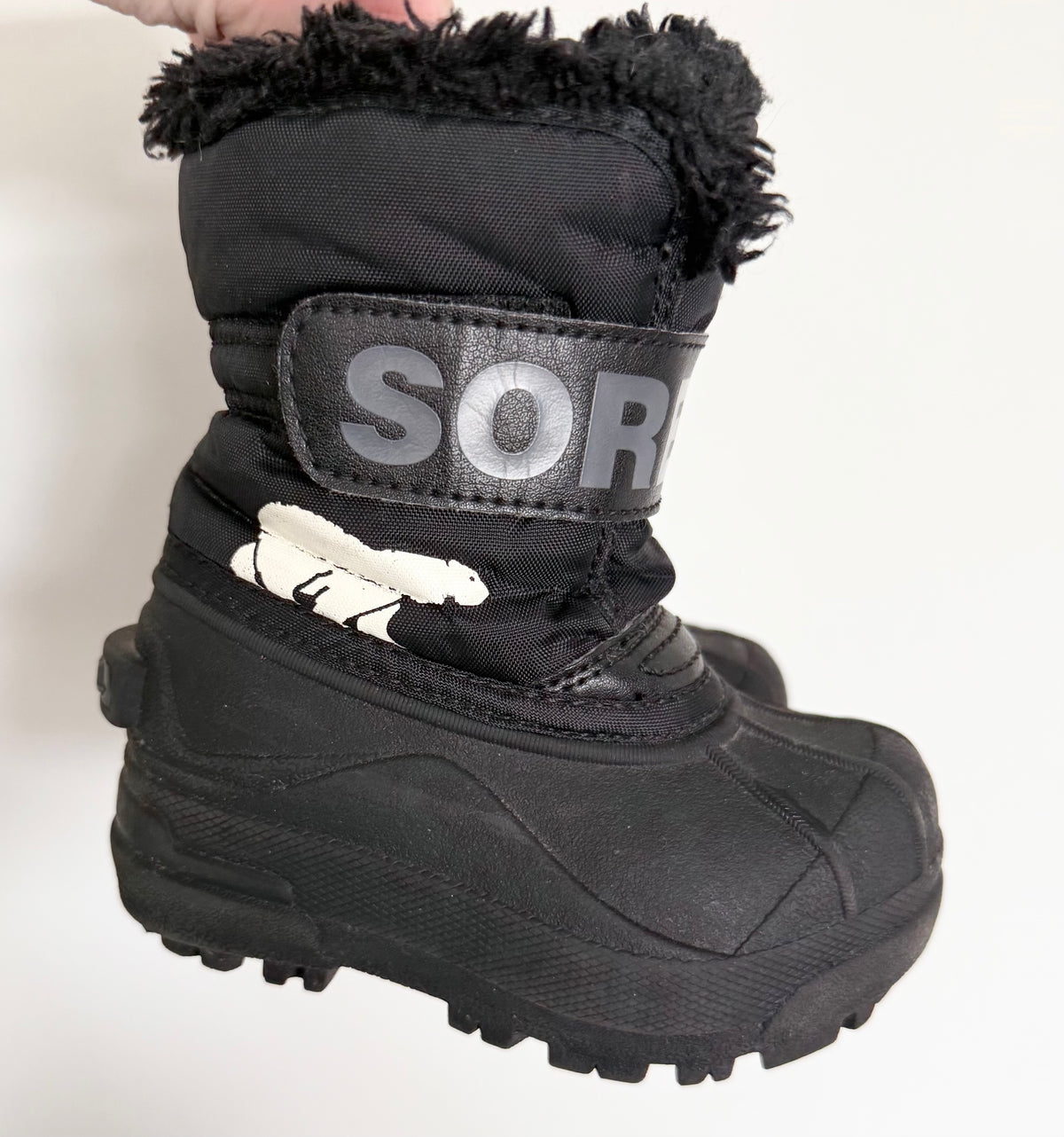 Sorel Black Snow Commander Winter Boots (6)