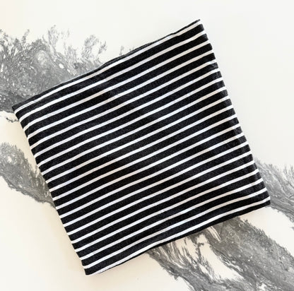 Milk Snob Black & White Striped Car Seat/Nursing Cover