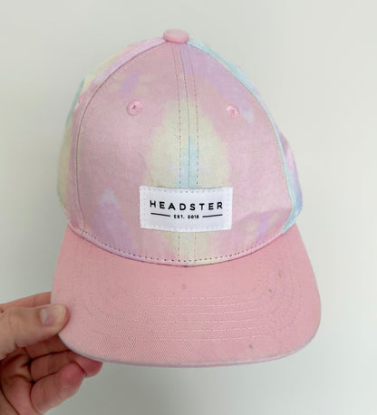 Headster Pink Tie Dye SnapBack Hat (52CM)