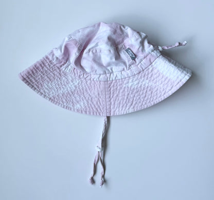 Jan & Jul Pink Tie Dye Sun Hat (5-12 Years)
