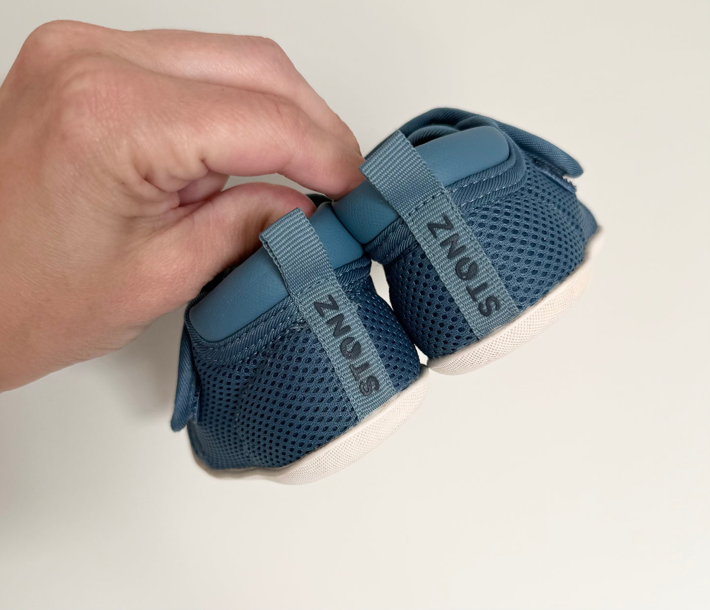 Stonz Blue Cruiser Velcro Sneakers - Baby (6)