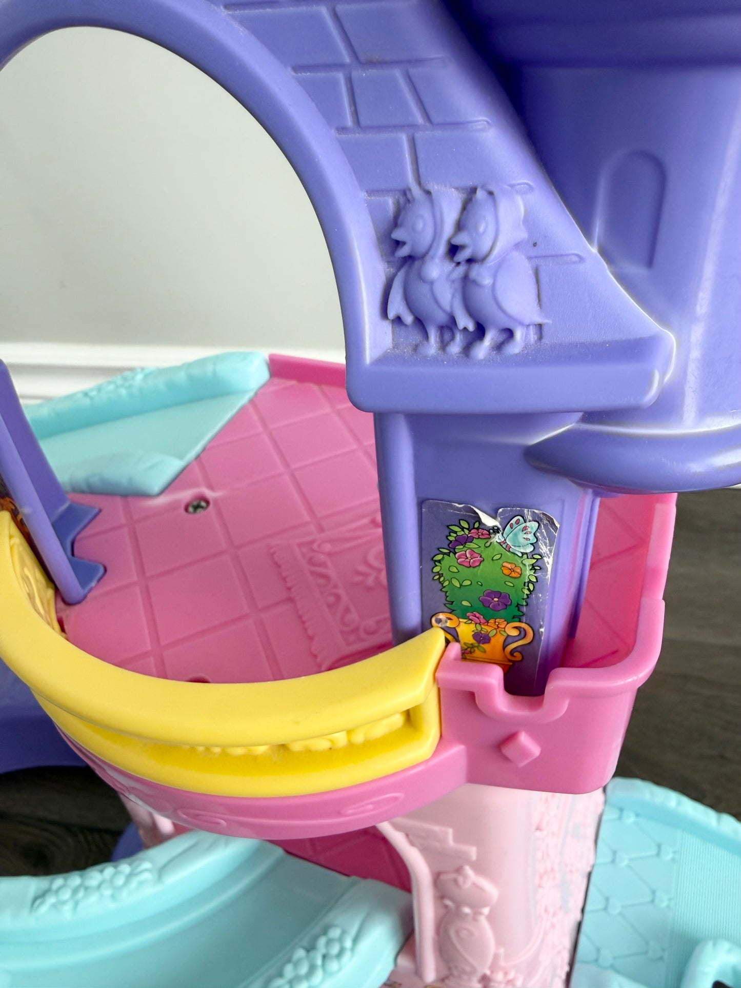Fisher-Price Little People Disney Princess Klip Klop Castle & Aurora Horse #2