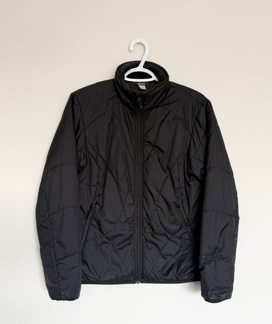 Women’s MEC Black Quilted Insulated Puff Jacket (Medium)