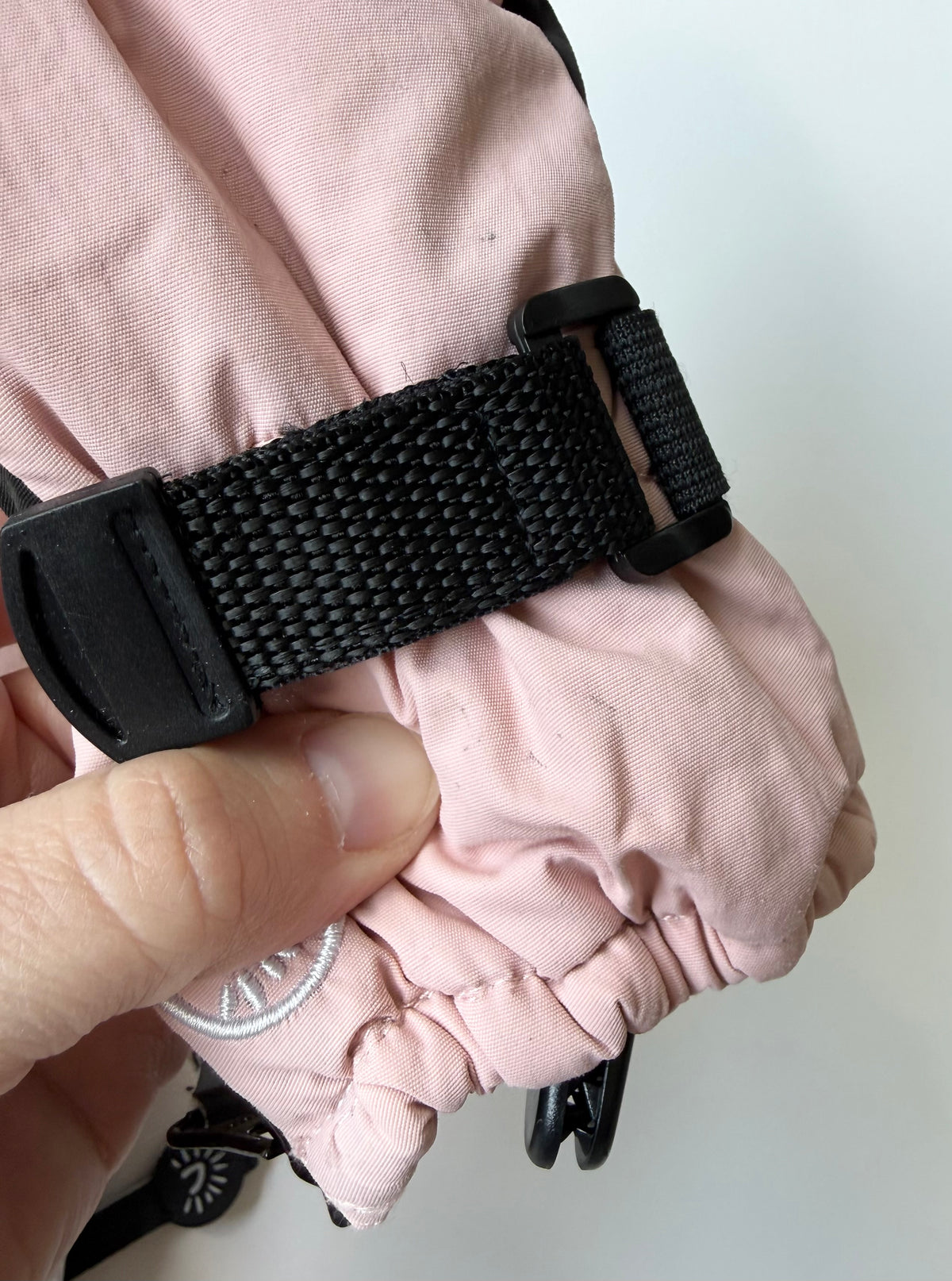 CaliKids Light Pink Winter Mittens (12-24 Months)
