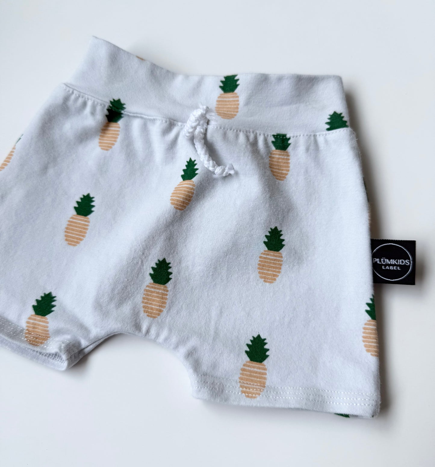 Plum Kids Label Pineapple Shorts (3-6 Months)