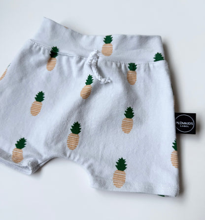 Plum Kids Label Pineapple Shorts (3-6 Months)