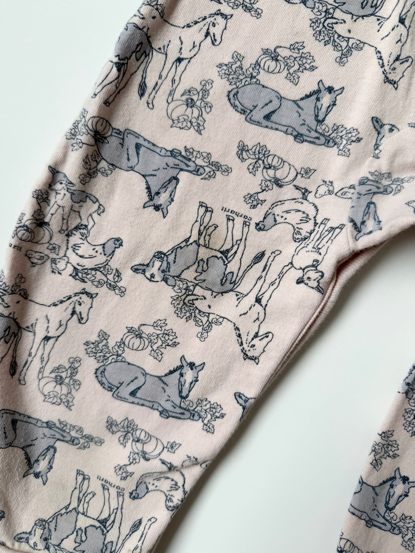 Carhartt Long Sleeve Light Pink Printed Bodysuit (18 Months)