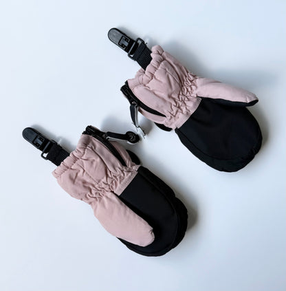 CaliKids Light Pink Winter Mittens (12-24 Months)
