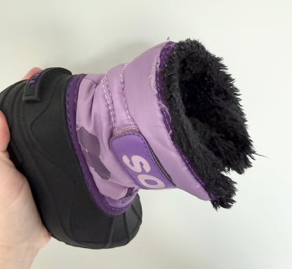 Sorel Purple Snow Commander Winter Boots (8)