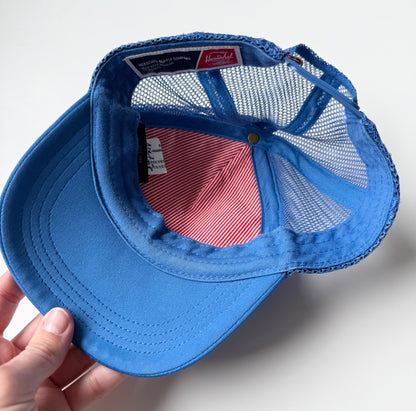 Herschel Whaler Mesh Blue Ball Cap (2-4 Years)
