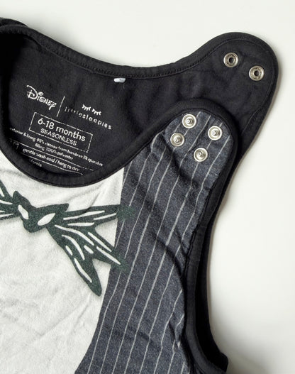 Little Sleepies x Disney The Nightmare Before Christmas Black Jack Skellington Sleep Sack - 1.5TOG (6-18 Months)