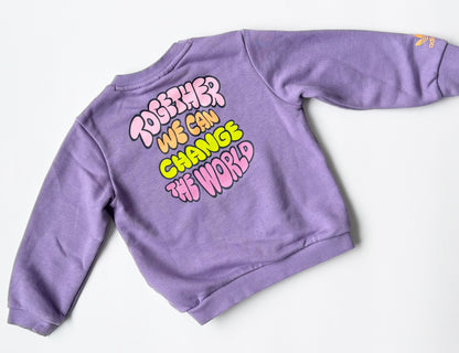Adidas Purple Monsters Sweater (18 Months)