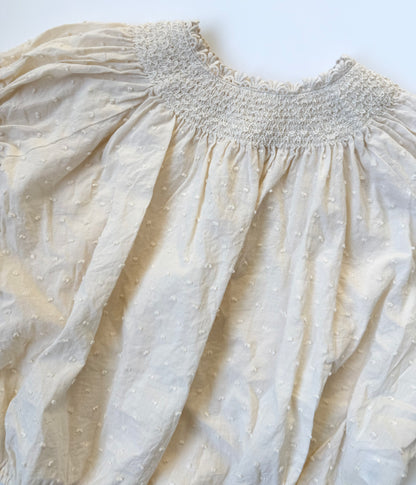 Noralee Off White Lace Dots Bubble Maddie Romper (18 Months)