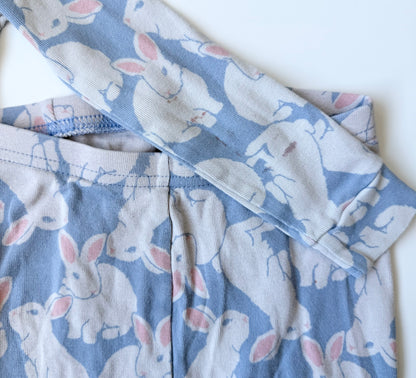Baby Gap Light Blue Bunny Two Piece PJ Set (3 Years)