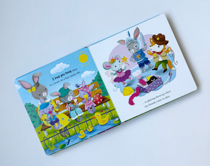 Igloobooks Love You More Board Book