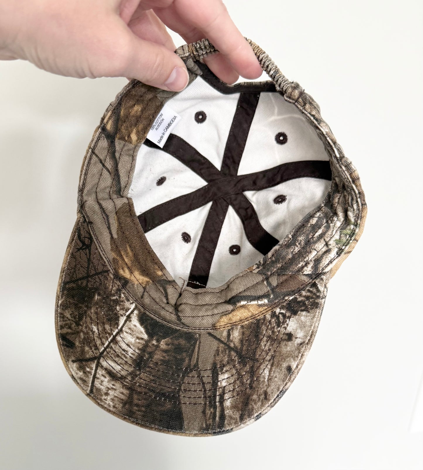 Carhartt Brown Camo Ball Cap (Infant)