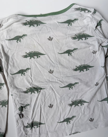 Kyte Dino Long Sleeve PJ Set (4T)