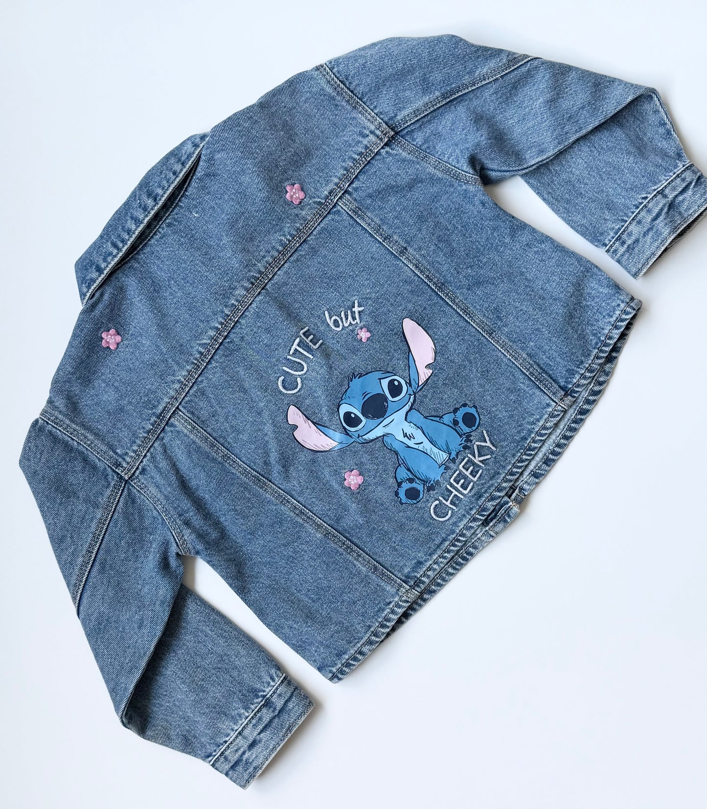 Zara x Disney Stitch Jean Jacket (4 Years)