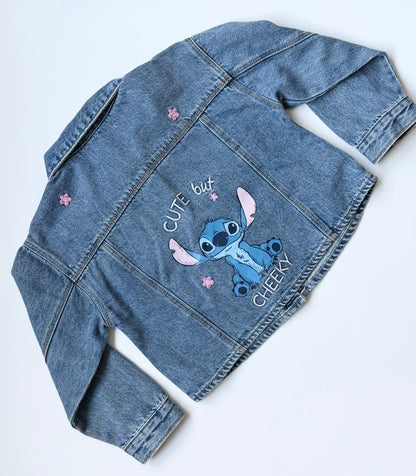 Zara x Disney Stitch Jean Jacket (4 Years)
