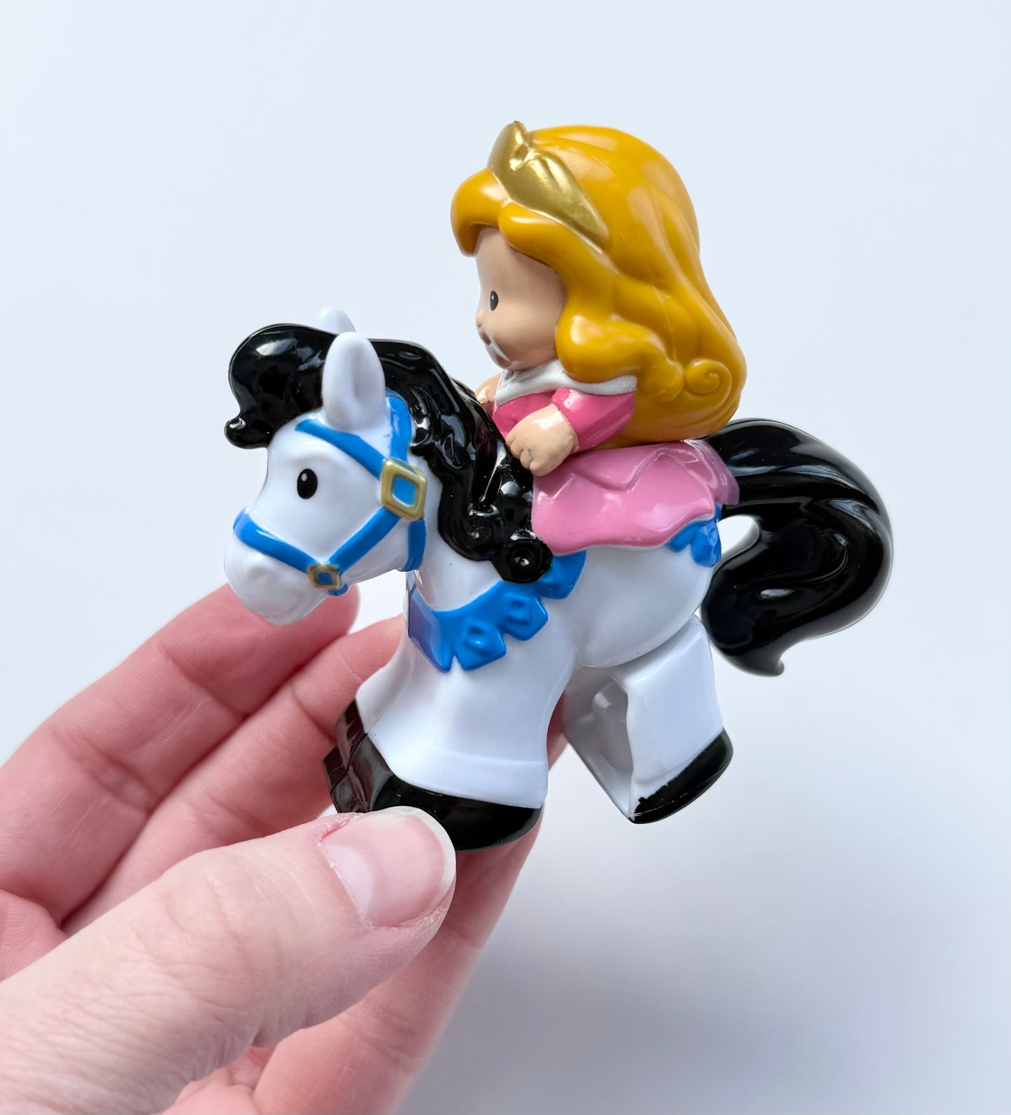 Fisher-Price Little People Disney Princess Klip Klop Castle & Aurora Horse