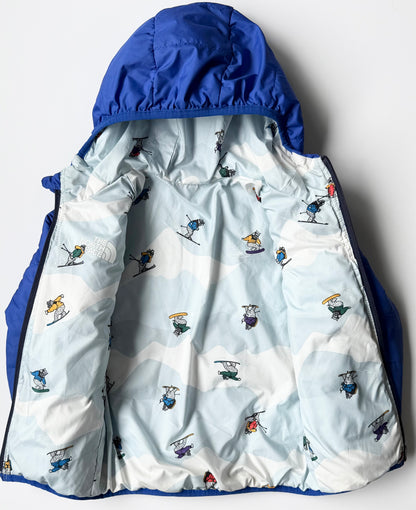 The North Face Perrito Blue Skiers Puff Jacket (3T)