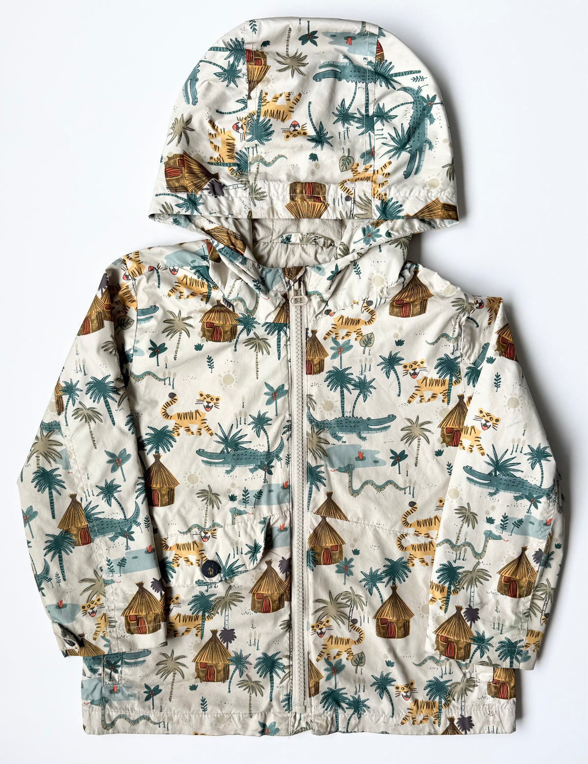 Zara Tan Safari Windbreaker Jacket (2-3 Years)