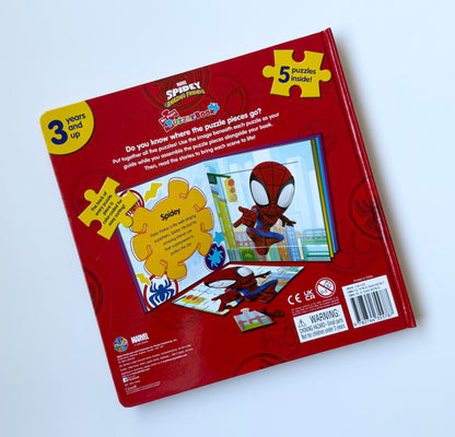 Disney Junior Spidey and his Amazing Friends Puzzle Book