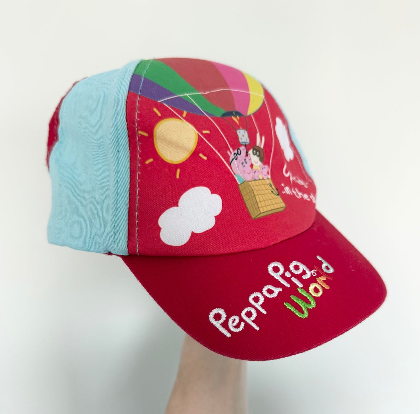 Peppa Pig World Red & Blue Character Ball Cap (3-5 Years)