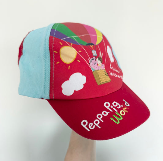 Peppa Pig World Red & Blue Character Ball Cap (3-5 Years)