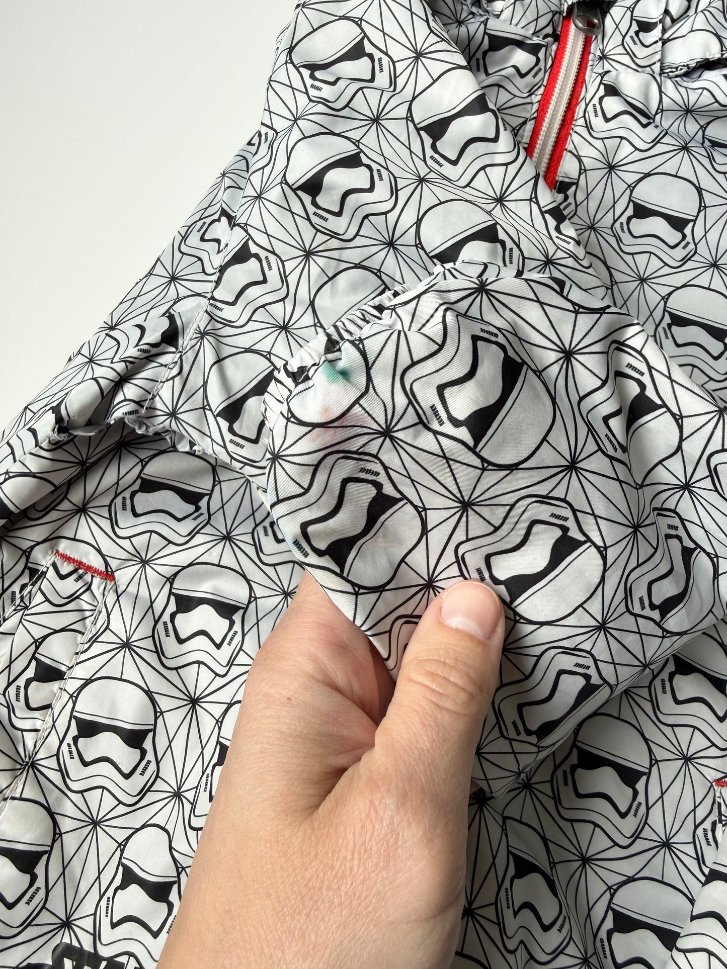 H&M x Star Wars Black & White Storm Troopers Windbreaker (4-6 Years)