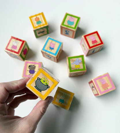 Peppa Pig Wooden Stacking Blocks