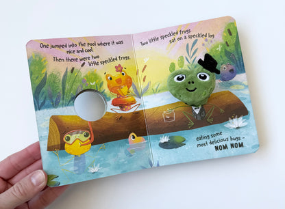 Five Little Speckled Frogs Puppet Board Book