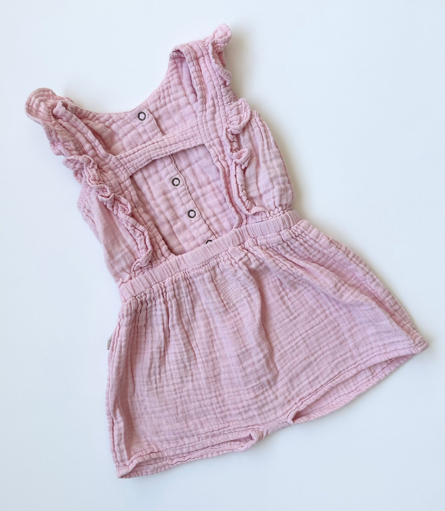L’oved Baby Peony Muslin Ruffle Jumper (2T)