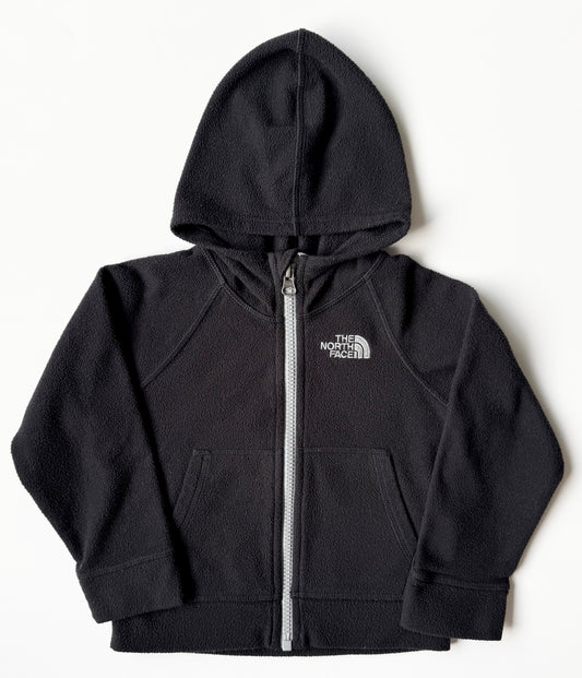 The North Face Black Fleece Hooded Zip Up (2T)