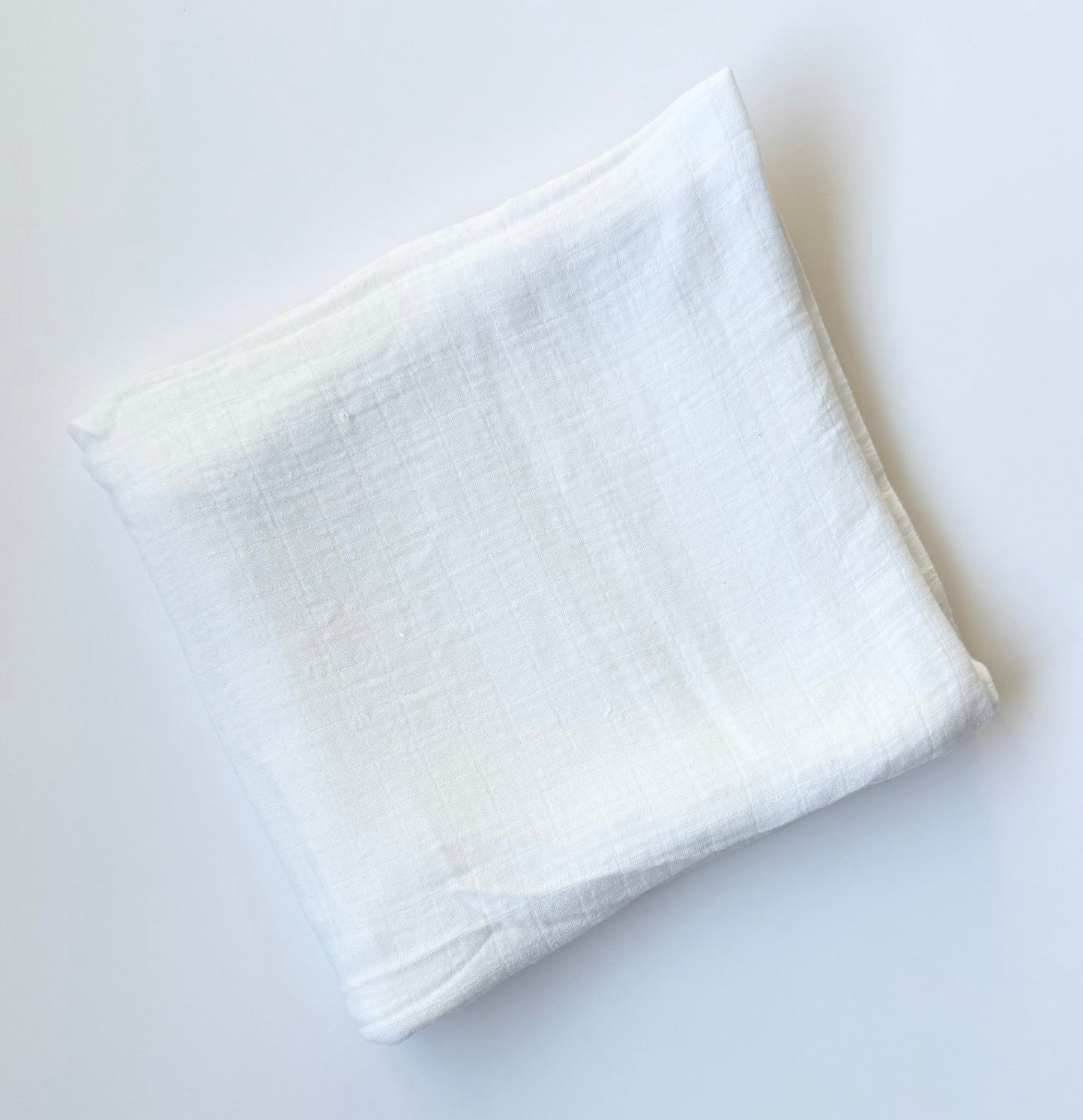 Momcozy White Muslin Bamboo Swaddle Blanket