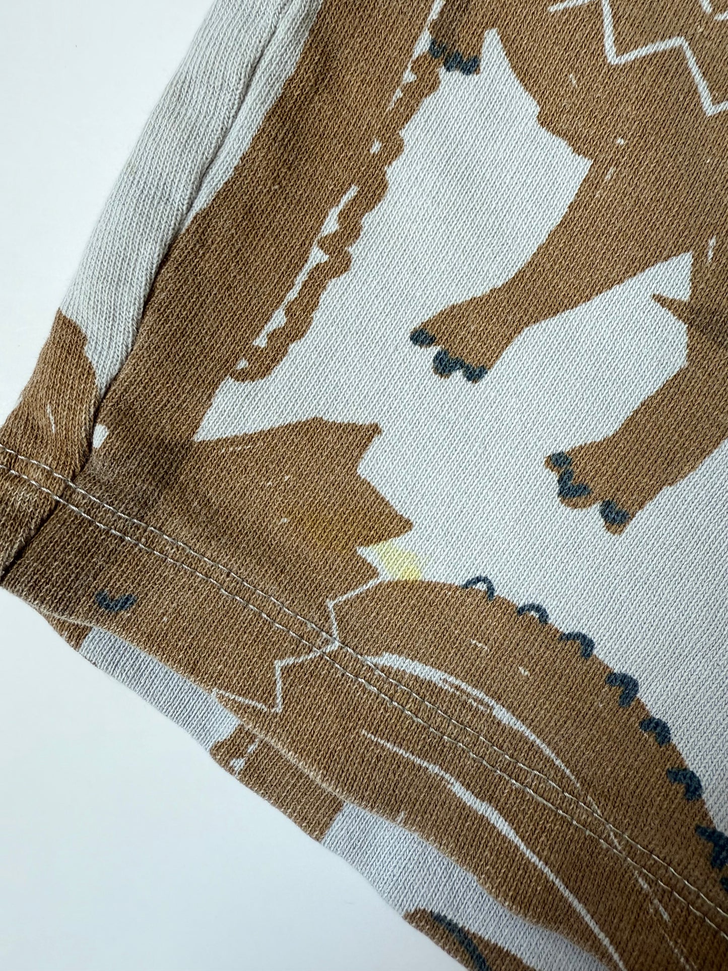 Zara Grey & Brown Dinosaurs Sweat Shorts (3-4 Years)