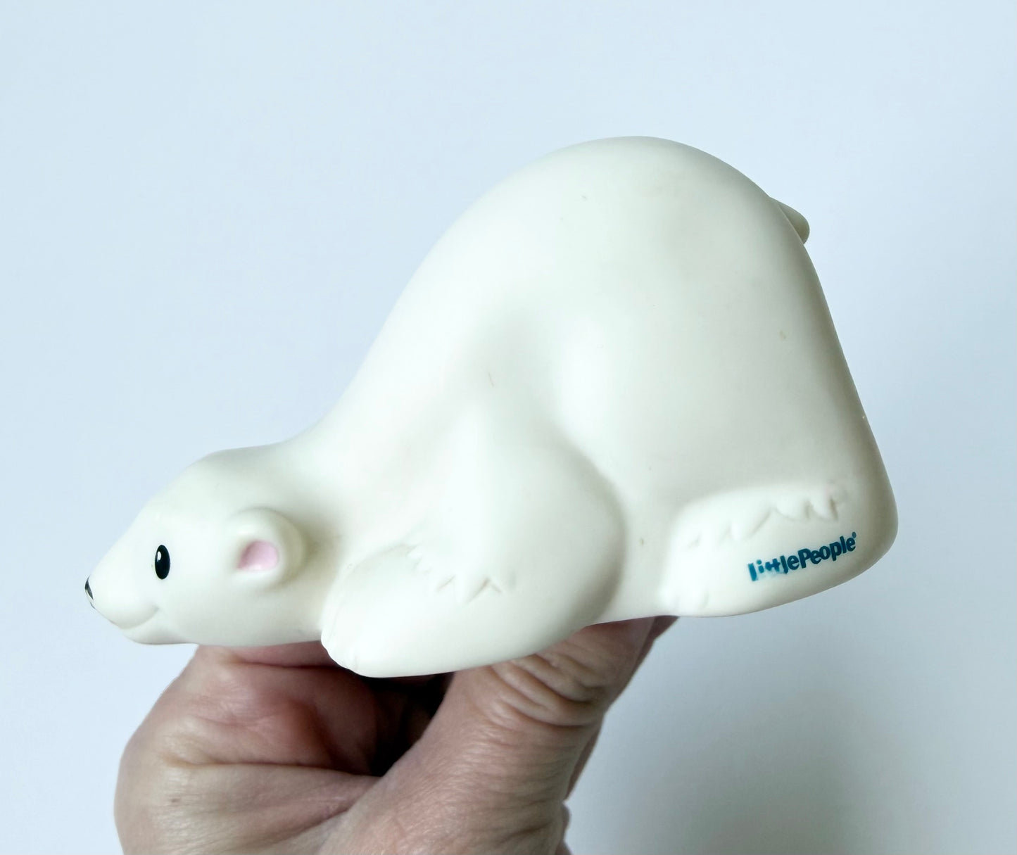 Fisher-Price Little People Polar Bear Zoo Talker Figurine