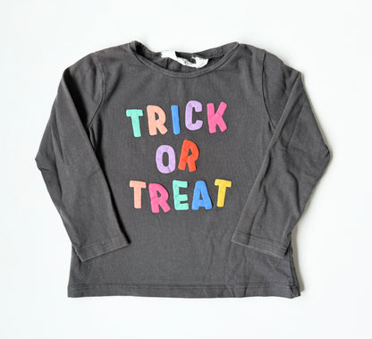 H&M Black & Colourful “Trick or Treat” Long Sleeve (18-24 Months)