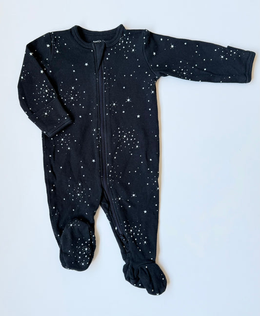 Petit Lem Black Starry Night Sleeper (3 Months)