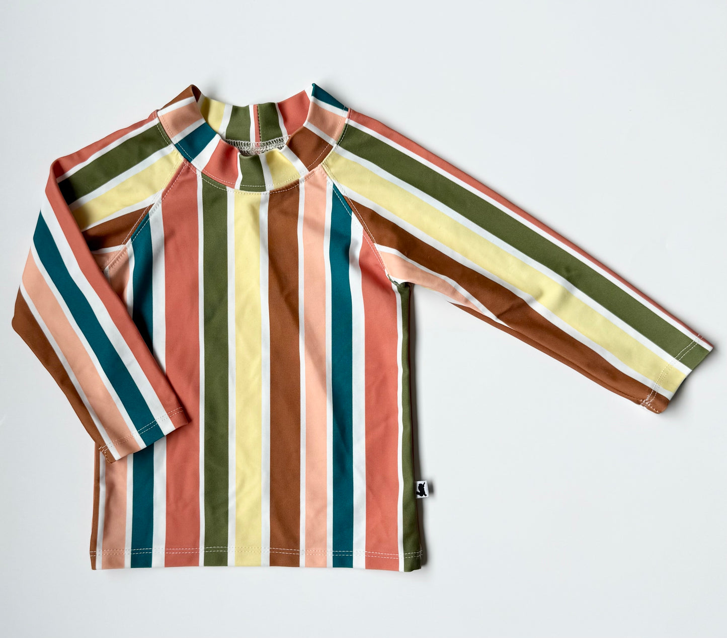 Little & Lively Fiesta Stripe Long Sleeve Swim Top (6-12 Months)