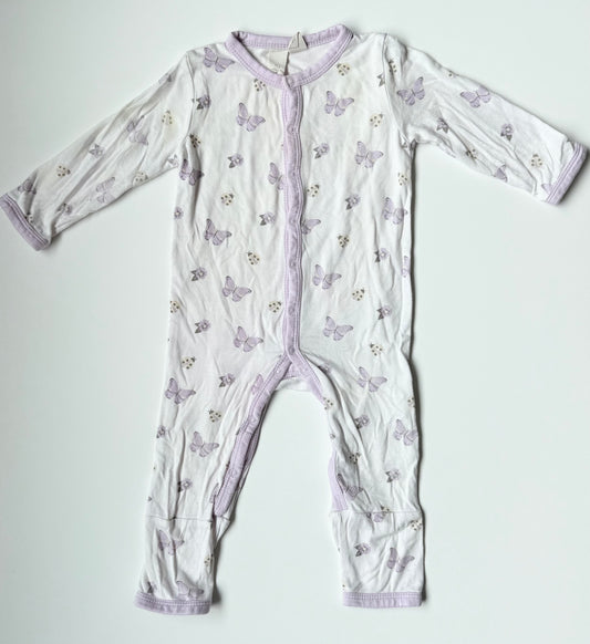 Kyte Flutter Snap Romper (3-6 Months)