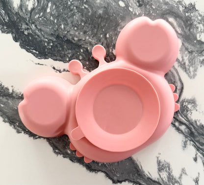 Pink Crab Suction Plate