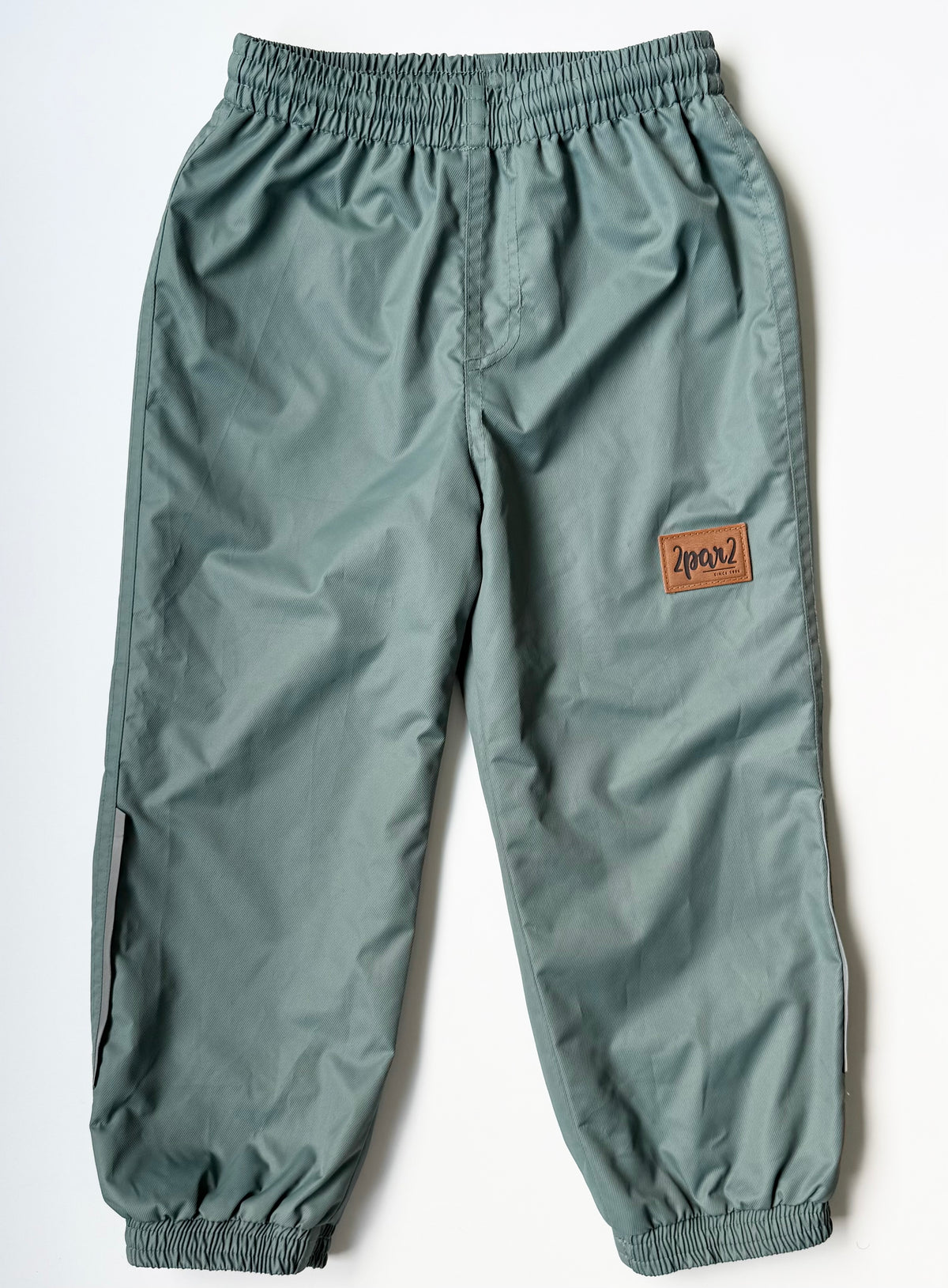 Deux Par Deux Green Splash Pants (4T)