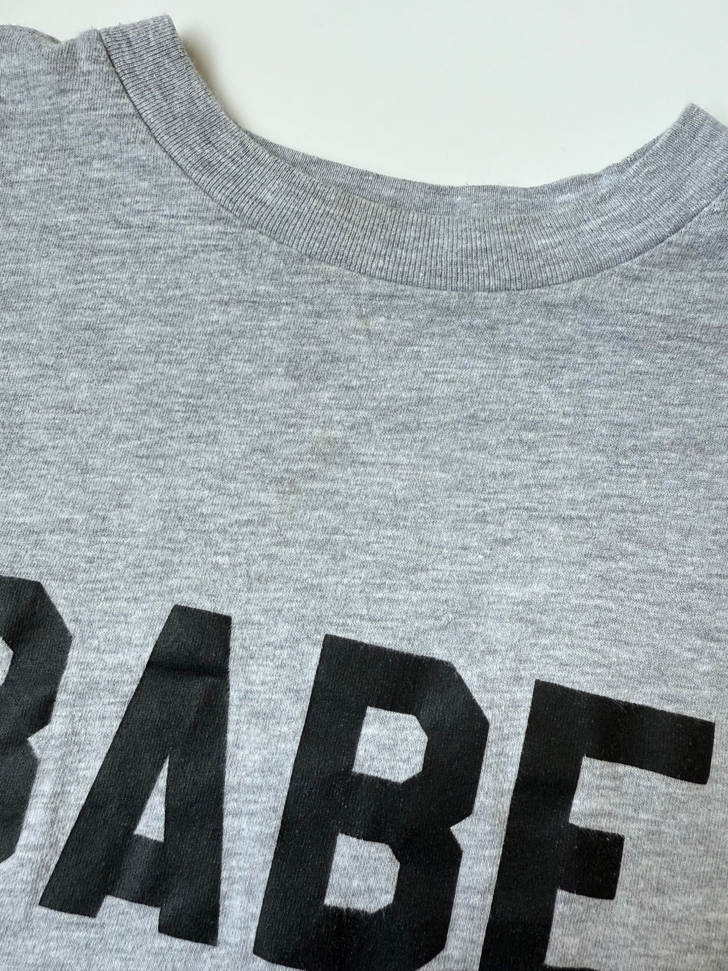 Portage & Main Grey “Babe” T-Shirt (5-6 Years)