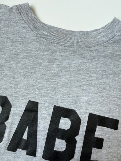 Portage & Main Grey “Babe” T-Shirt (5-6 Years)