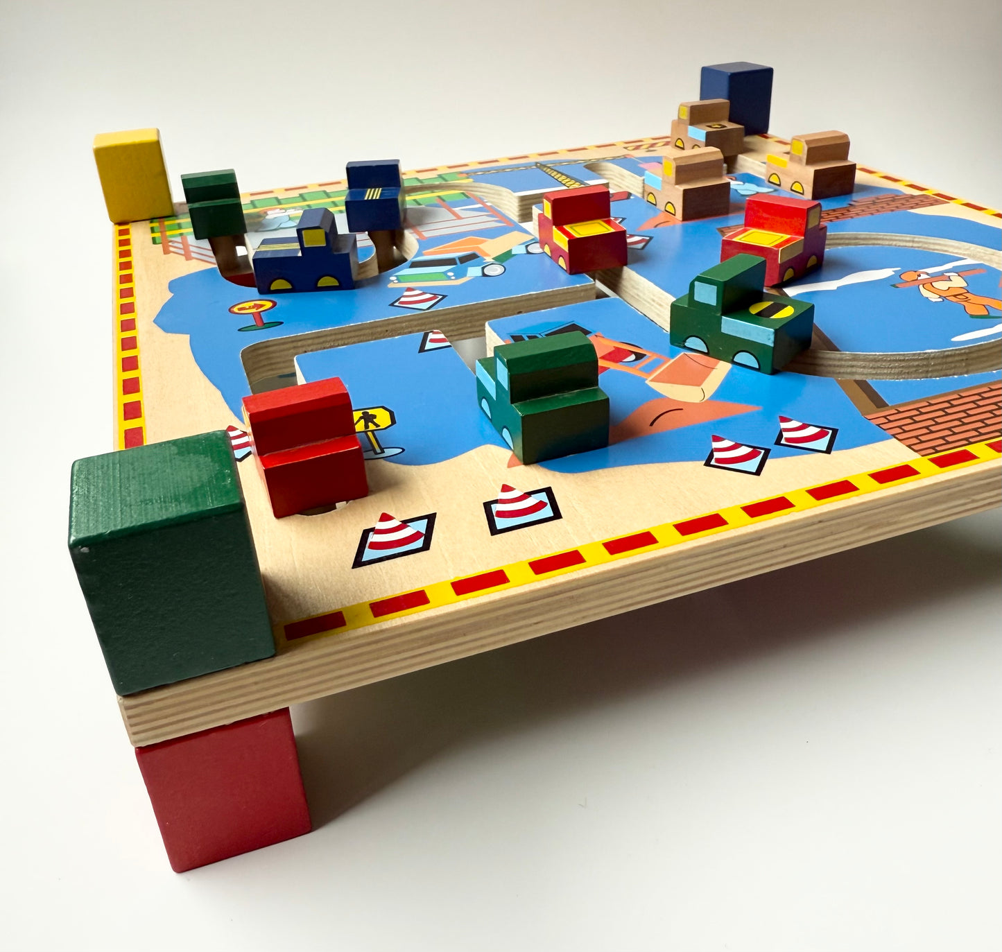 Wooden Sliding Car Puzzle