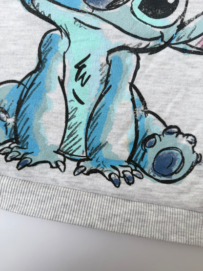 Disney Stitch Light Grey Sweater (18 Months)