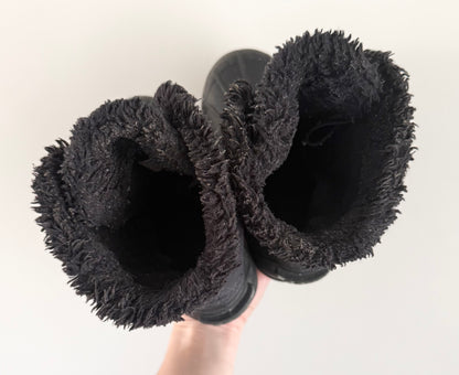 Sorel Black Snow Commander Winter Boots (10)