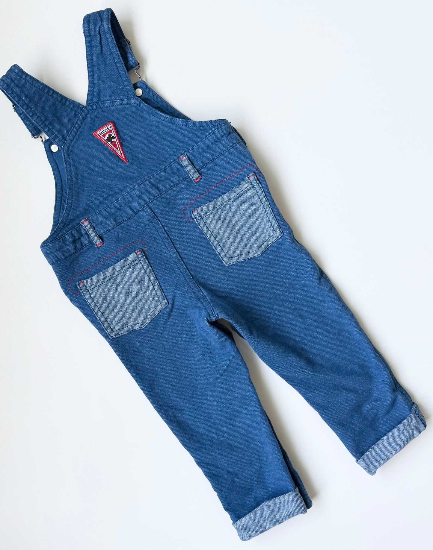 The Disney Store Mickey Mouse Jean Overalls (18-24 Months)