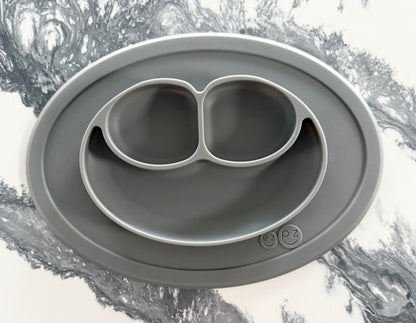 EzPz Mini Mat Suction Plate in Grey